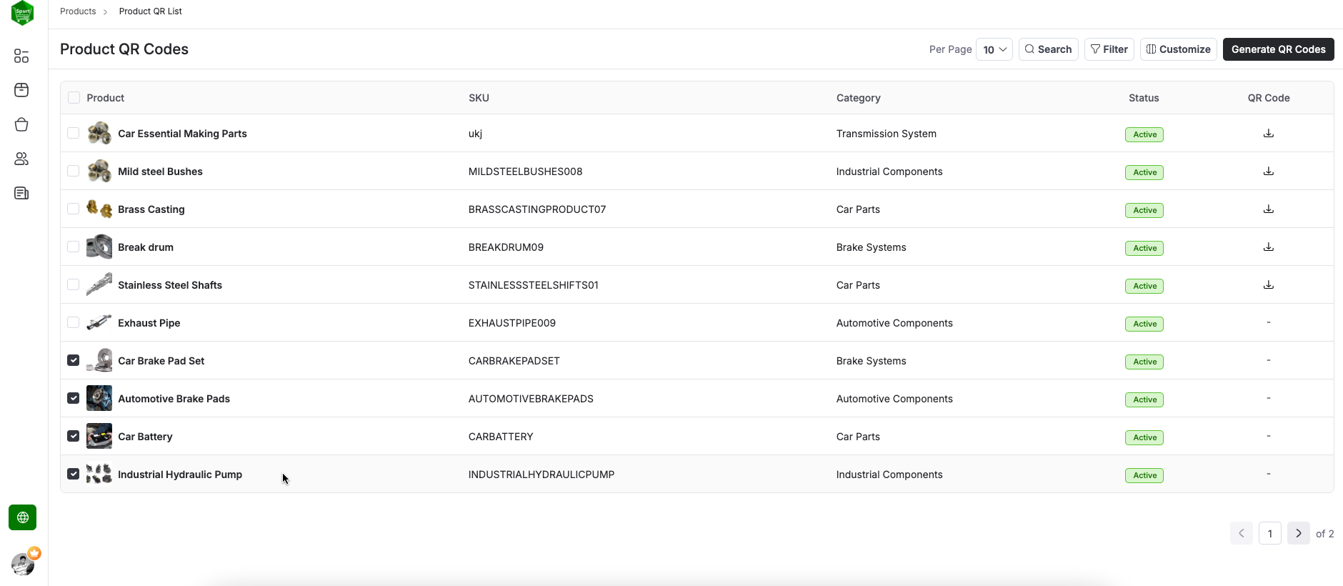 Product QR screenshot 2