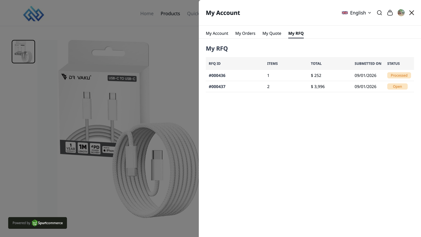 Get Quote screenshot 2