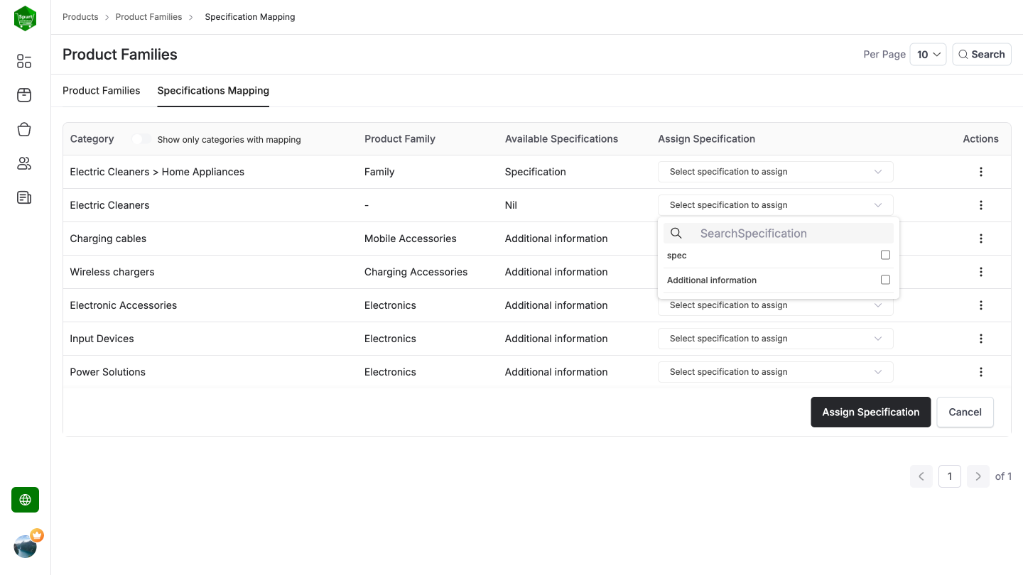 Product Attributes screenshot  3