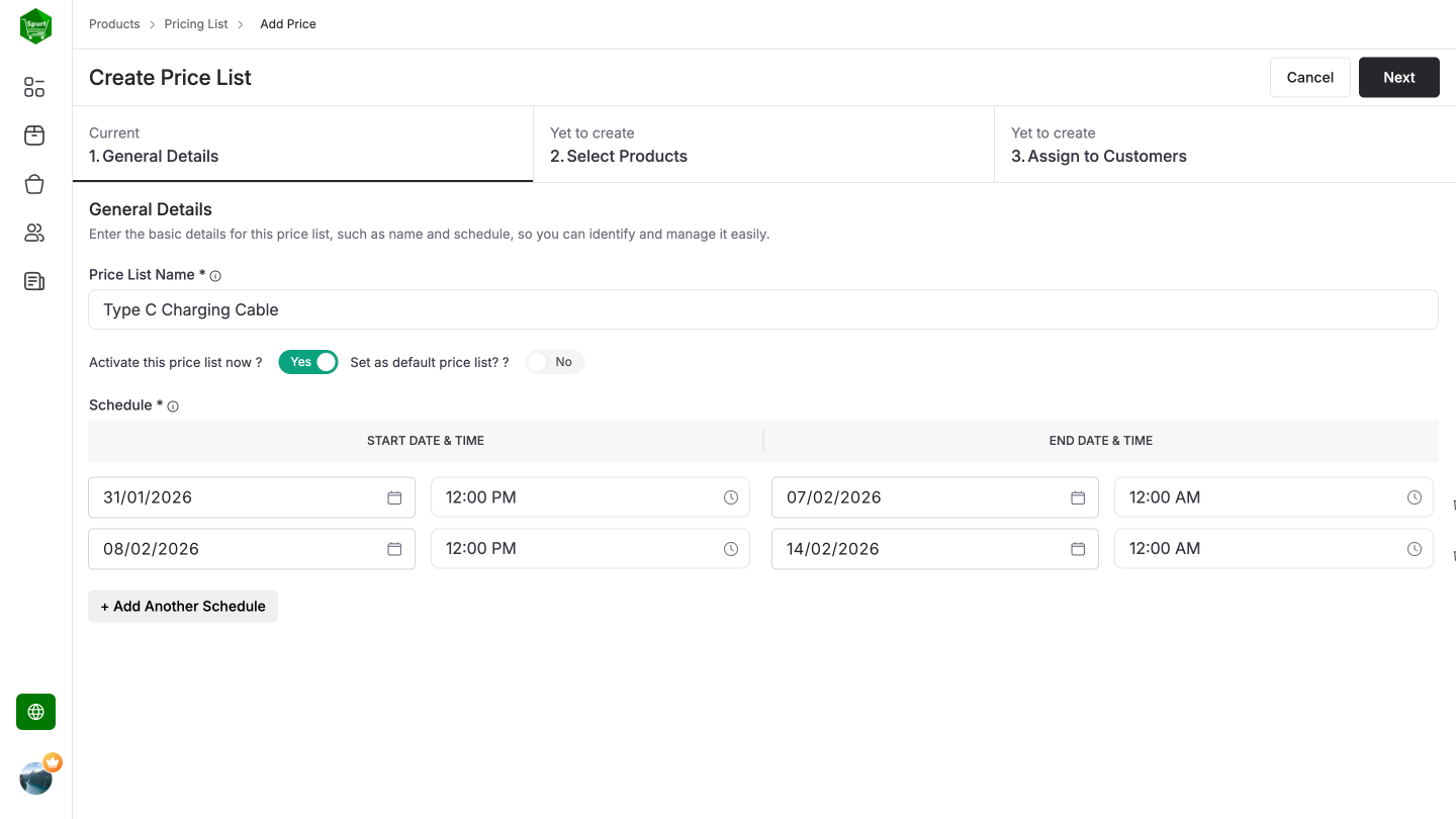 Custom Pricing screenshot 1